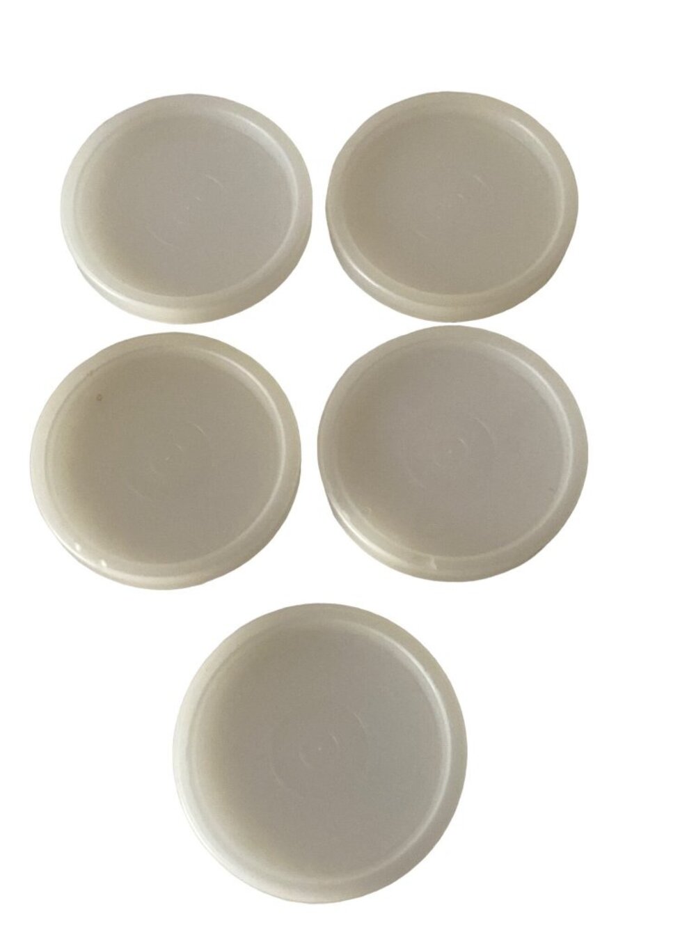 Tupperware Seal Replacement Lid round 2 3/4" 296-30 Unused Lot of 5